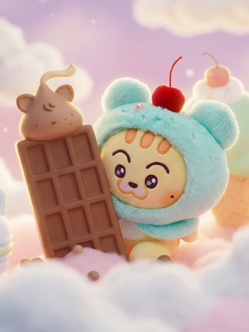 Eong — Mark's Sweet Dreamiez character, tiger-inspired